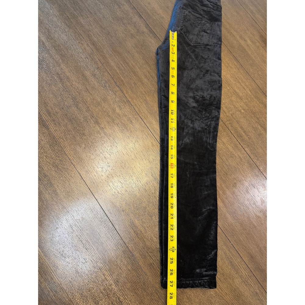 PAIGE Velvet‎ High Rise Skinny Pants Black Size 26 - Picture 7 of 7